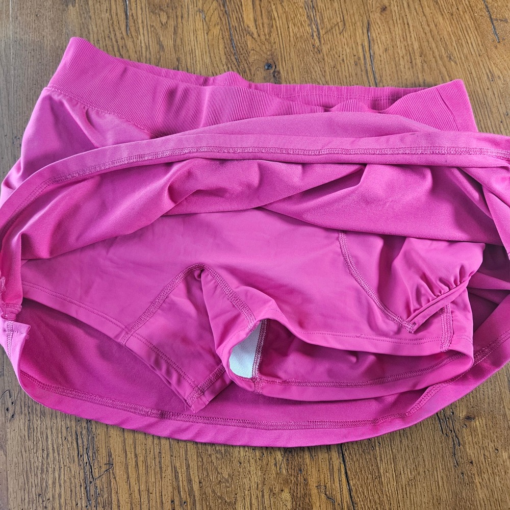 Under Armour HeatGear Athletic Skort Women's Size Large Pink Performance Skirt - Picture 5 of 8